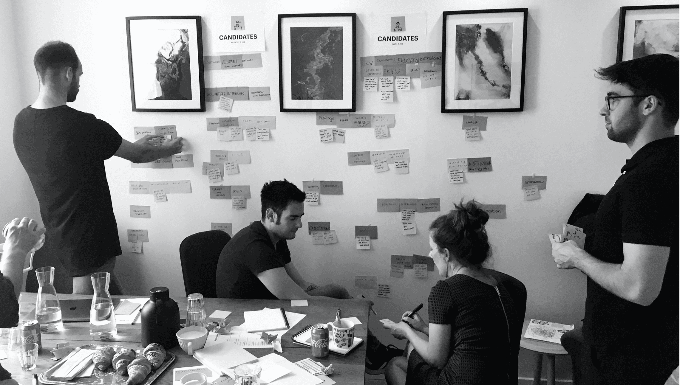 The scope and goal of the project, interview areas and questions was found in collaboration.