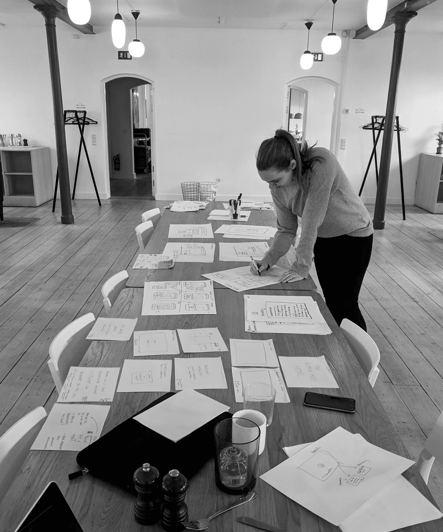 Ideation continued back at the EGGS office